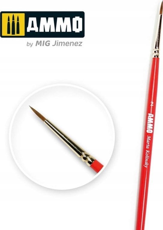 Vallejo Ammo: Marta Kolinsky Brush 2