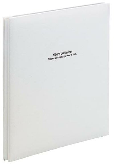 Nuotraukų albumas "album de favine", baltas H-LD-191-W