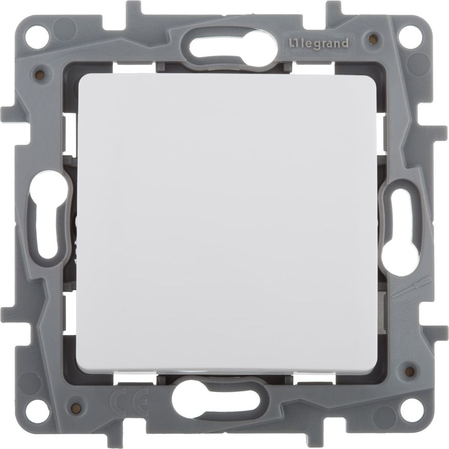 Legrand Przycisk 1-biegunowy 6A kolor biały Niloe Eco - 664507