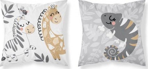 Detexpol Poszewka 40x40 bawełniana zoo