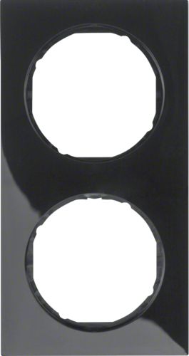 Berker Ramka podwójna R.3 czarna (10122245)