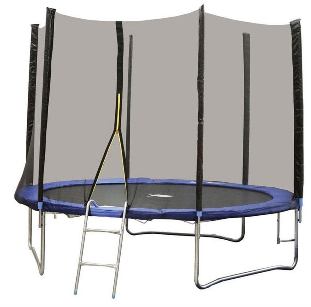 TRAMPOLINE 12IN 366CM NET+LAD+BASK BOARD