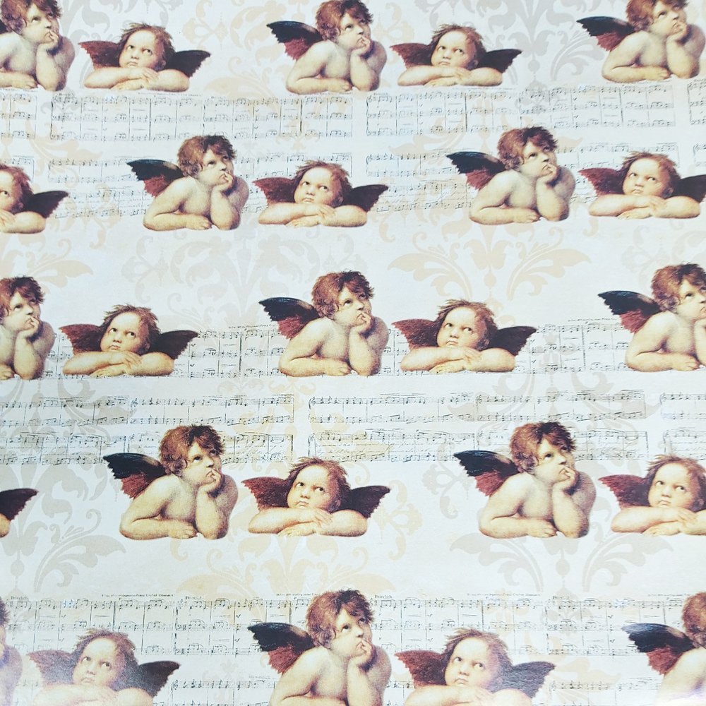 Papier ozdobny do pakowania prezentów 70cmx10m 1m2