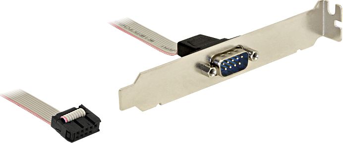 Delock Śledź 1x port szeregowy COM (89108)