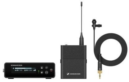Sennheiser EW-DP ME 2 SET (R4-9) - Zestaw kamerowy z nadajnikiem miniaturowym z mik. ME 2 (dookólny) 552-608 MHz