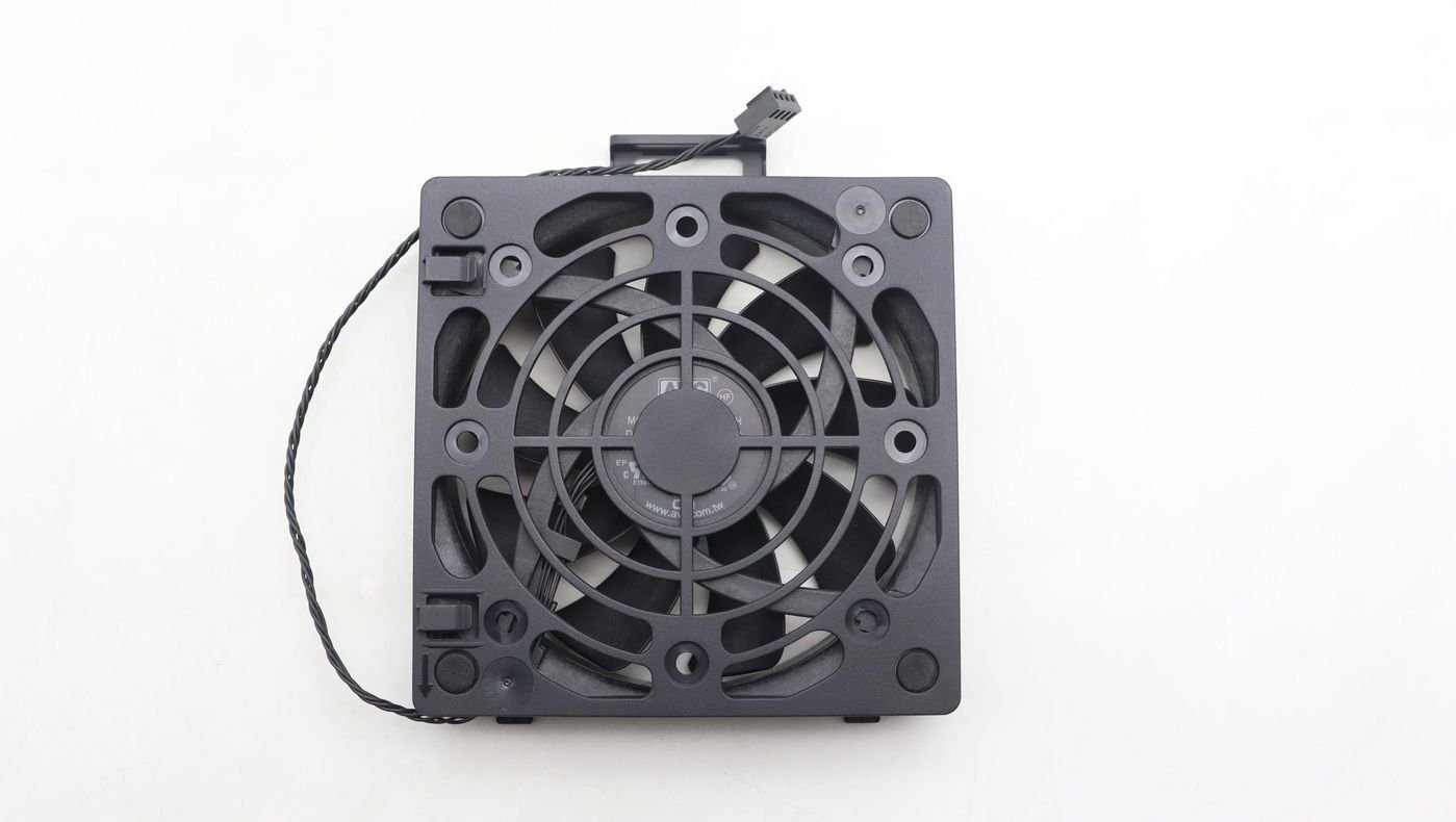 Front fan assembly with