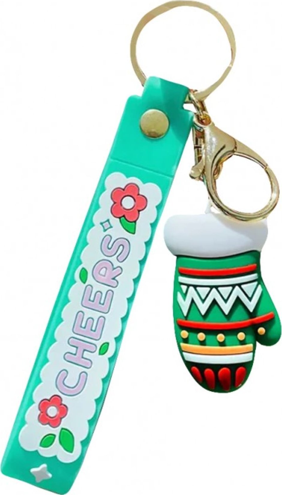 eCarla Brelok do kluczy świąteczny Rękawica BRL321