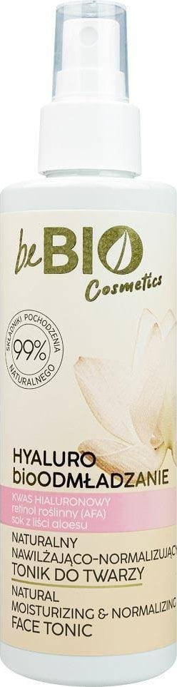 BeBio Naturalny nawilżająco-normalizujący tonik do twarzy 200ml