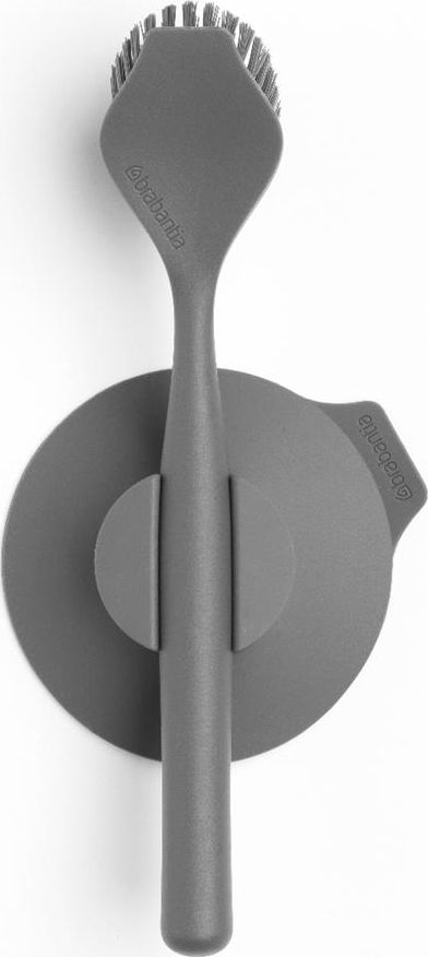 Brabantia Szczoteczka do naczyń przyssawka ciemnoszara 117589