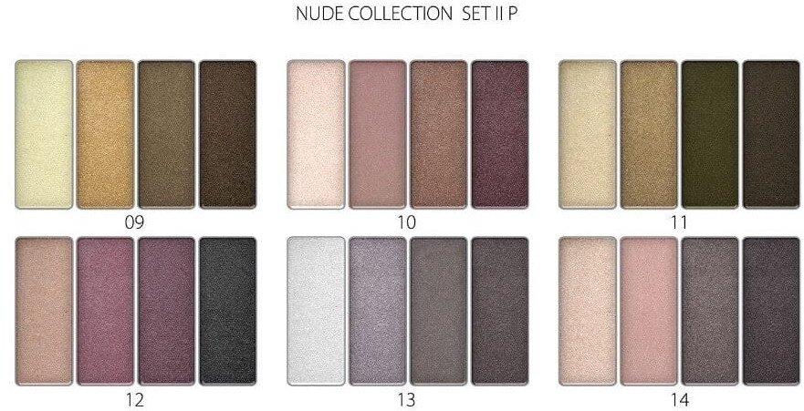 REVERS Zestaw Cienie do powiek Gallant Nude Set II P 1 op. - 12 szt.