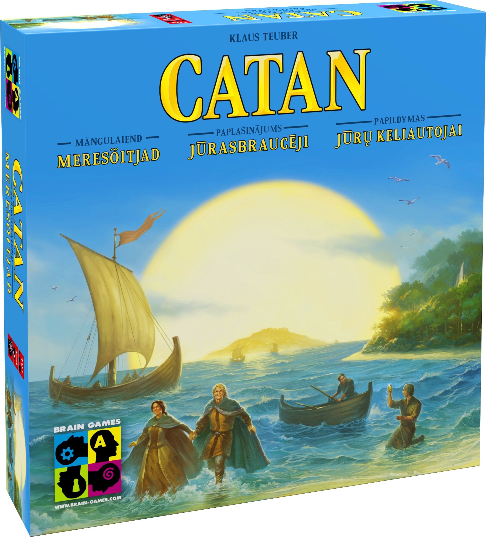 Brain Games Dodatek do gry Catan: Żeglarze (edycja litewska)
