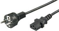 Kabel zasilający MicroConnect CEE 7/7 - C13, 5m (PE020450)