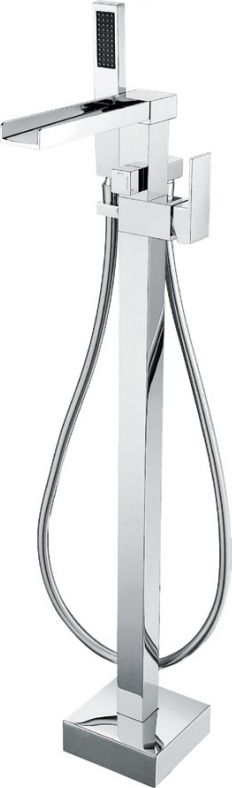 Bateria wannowa Mexen Algar wolnostojące chrom