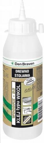 Bostik Klej stolarski typu wikol do drewna wodoodporny Woodfix 250 ml