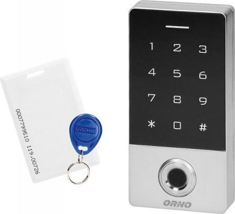 Orno ZAMEK SZYFROWY DOTYKOWY Z CZYTNIKIEM LINI PAPILARNYCH IP68