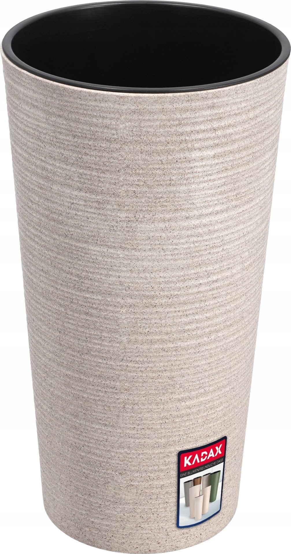 Kadax Doniczka Osłonka Na Kwiaty Ekologiczna Biała 25cm