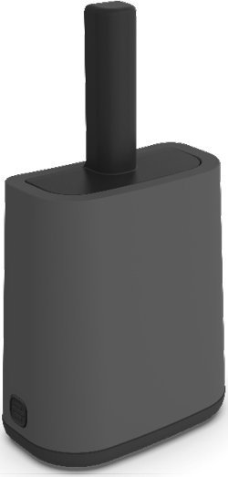 Rotho Rotho Łopatka z podstawką +worki 16x8cm antracyt