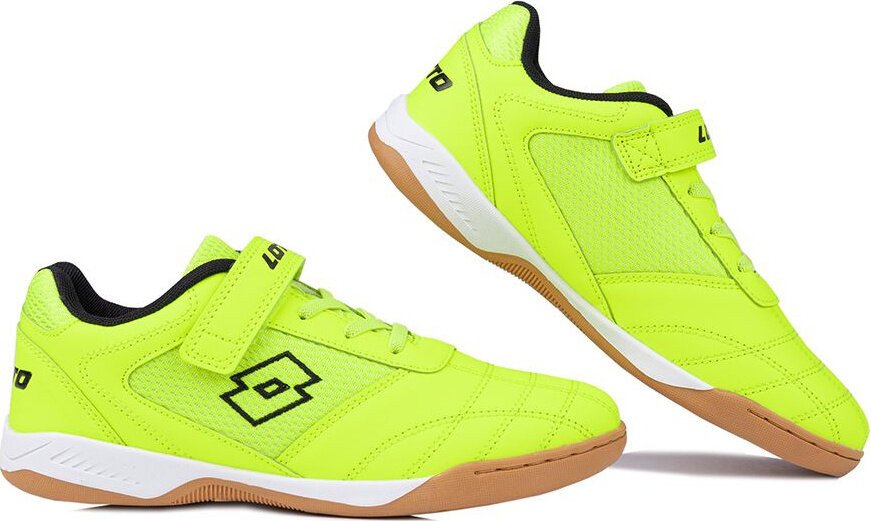 Buty dziecięce Lotto Whizzer K żółto-czarne 2600120K 2411 31