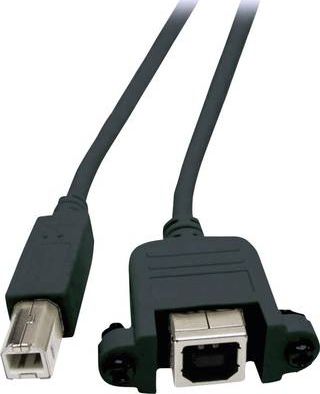 Kabel USB EFB USB-B - 1 m Czarny (K5293SW.1V2)