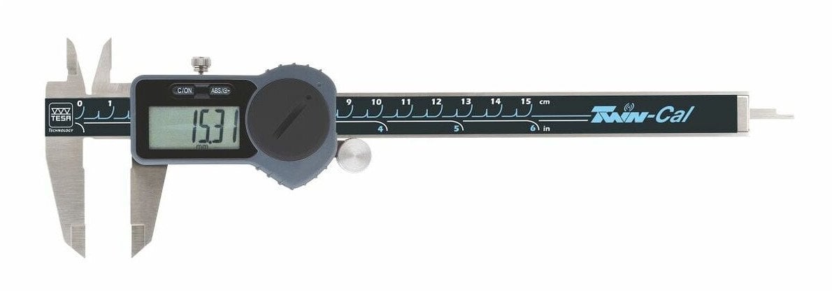 SUWMIARKA 150 CYFR. 6 IP40 3V/RD TWIN-CAL ROLKA