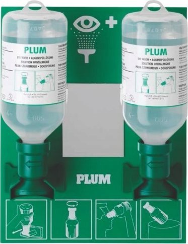 Topserw Zestaw naścienny PLUM - roztwór do płukania oka
