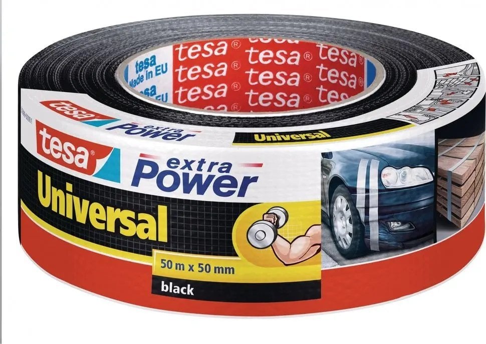 Tesa tesa extra Power Universal 50m 50mm schwarz