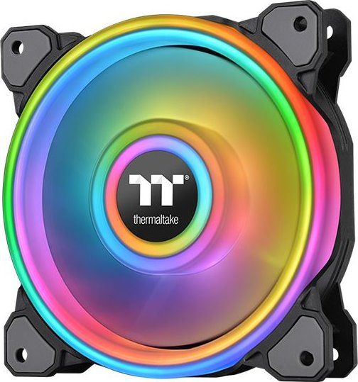 Wentylator Thermaltake Riing Quad 12 RGB Czarny (CL-F088-PL12SW-C)