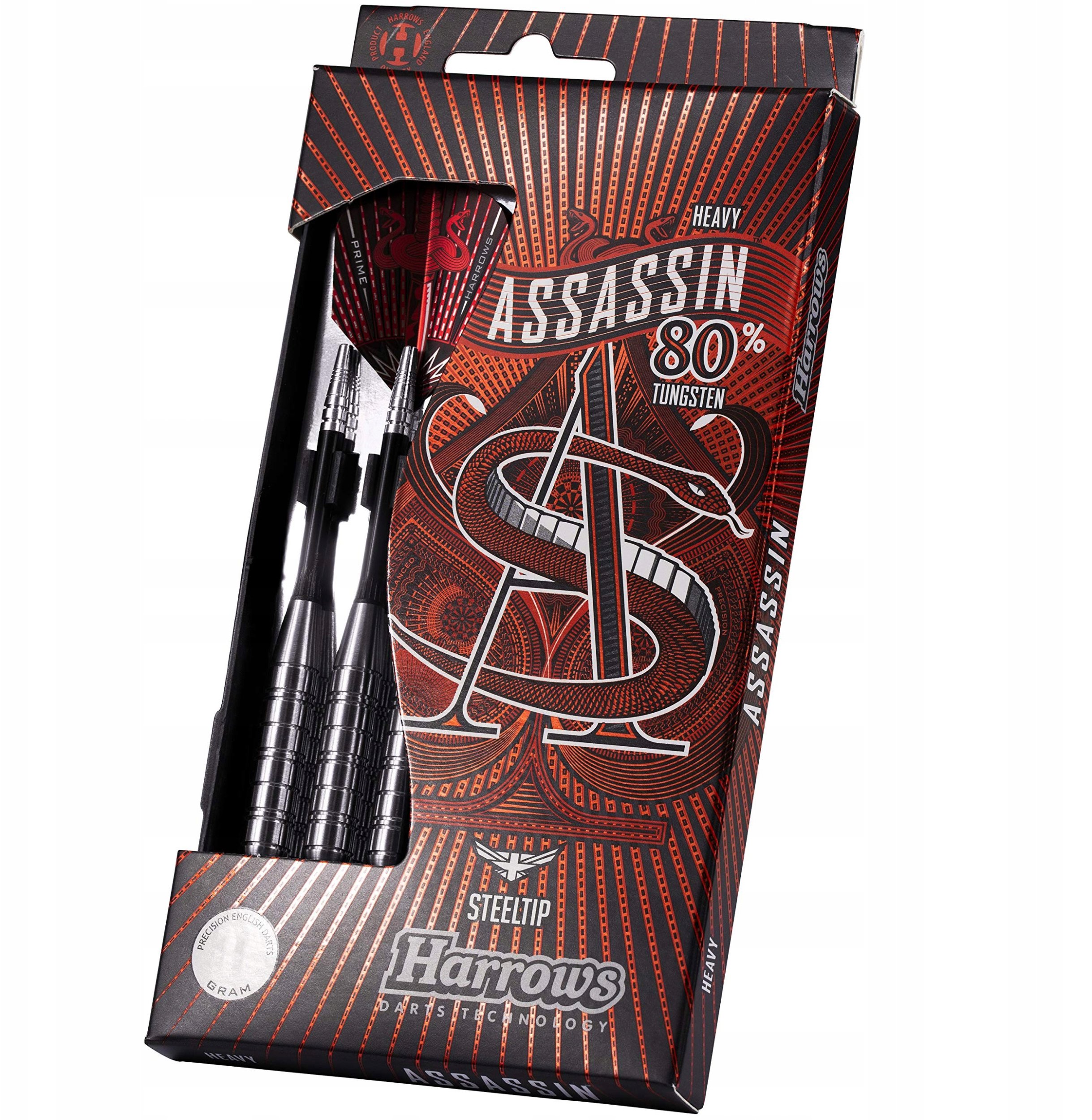 Harrows Darts ASSASSIN HEAVY 4782 3x30gR W80