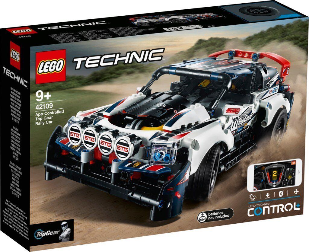 LEGO Technic Auto wyścigowe Top Gear sterowane przez aplikację (42109)