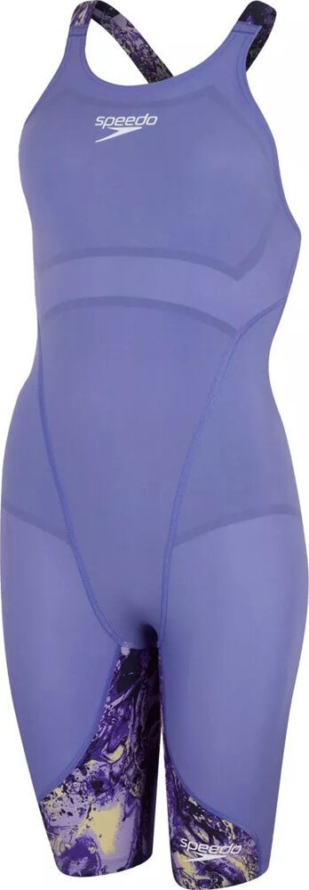 Speedo Damski strój pływacki Speedo LZR IGNITE KSKN AF miami lilac/spritz/violet rozmiar 28