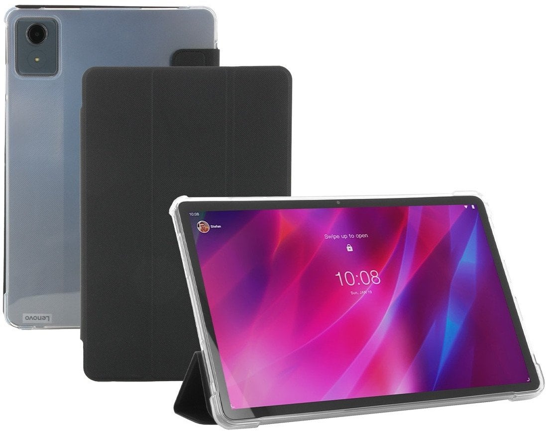 Mobilis 060016 etui na tablet 27,9 cm (11") Pokrowiec Czarny, Przezroczysty