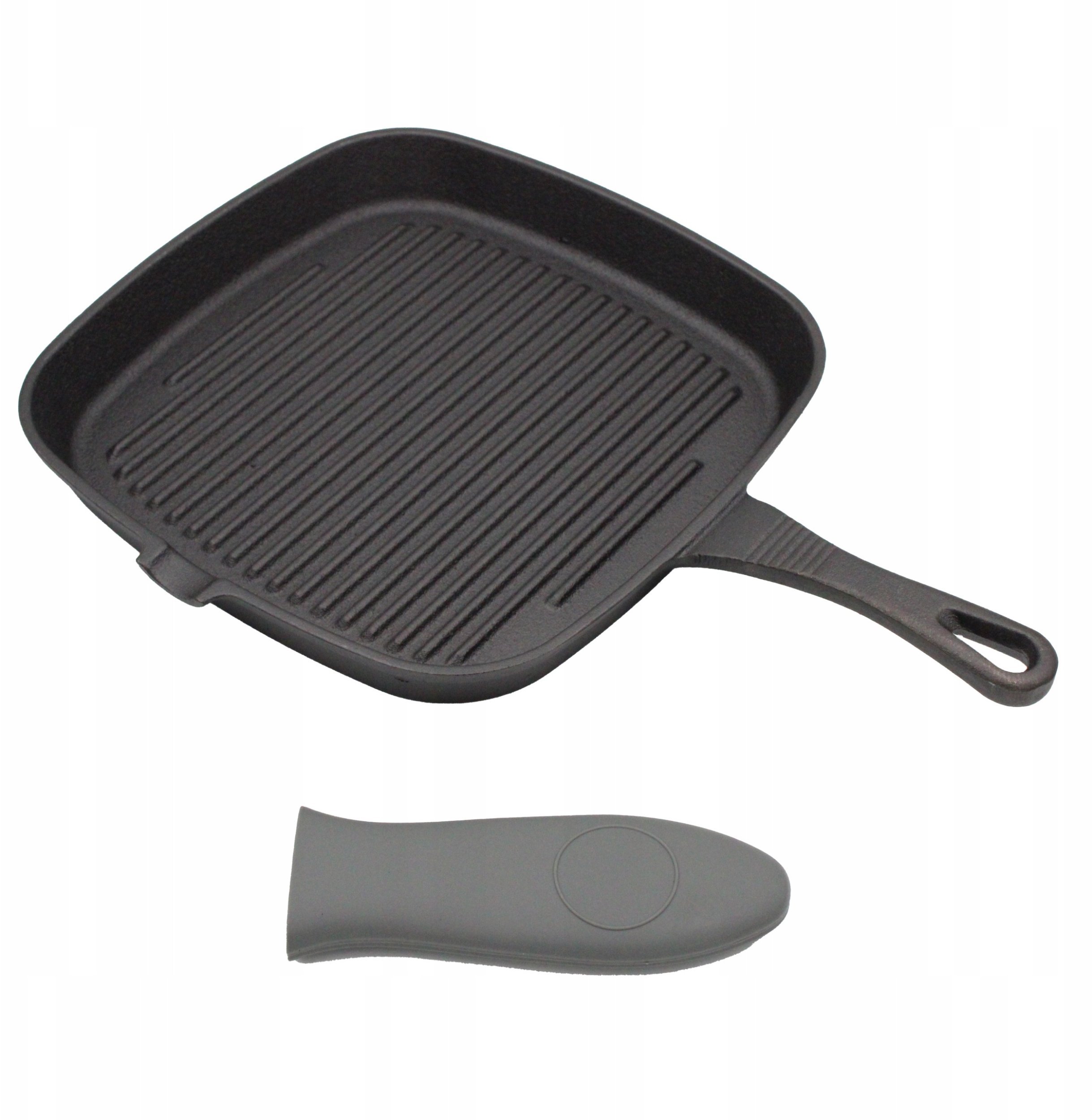 PATELNIA GRILLOWA ŻELIWNA 24X24CM BRUNBESTE BB-2668