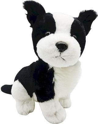 Pluszowy pies siedzący