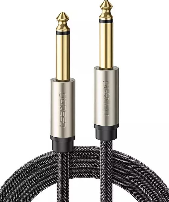 Kabel Ugreen Jack 6.3mm - Jack 6.3mm 3m szary (10639)