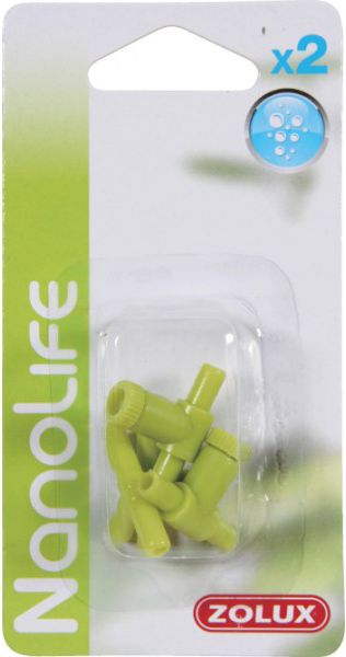 Zolux Dwa trójniki + 2 zawory