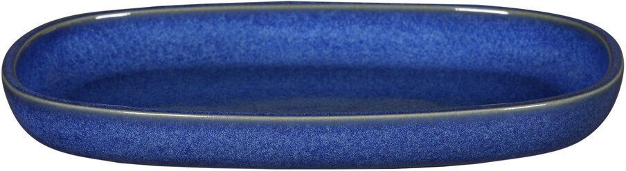 STONE Półmisek 23x15 cm kobaltowy