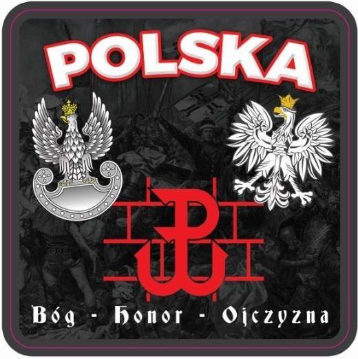 Soliton Podkładki pod kubek Patriotyczne 2 szt.