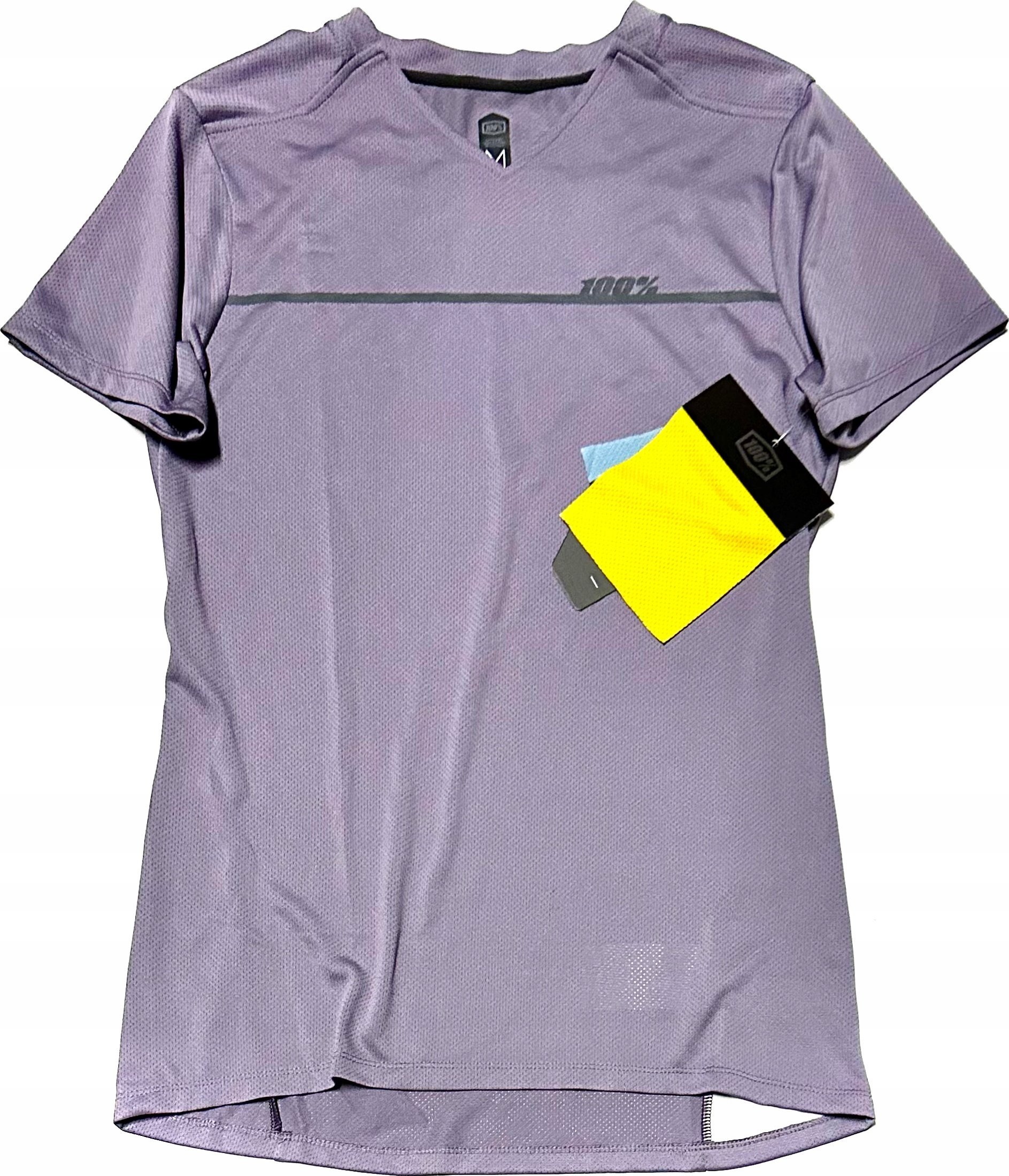 100% Koszulka damska 100% RIDECAMP Womens Jersey krótki rękaw Purple Haze roz. M (NEW)