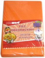 Polsirhurt Filc dekoracyjny pomarańczowy 20x30 10szt.