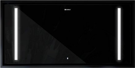 Okap kuchenny GLOBALO ZENARA 100.1 Black + Turbina TZ 1.1 one size