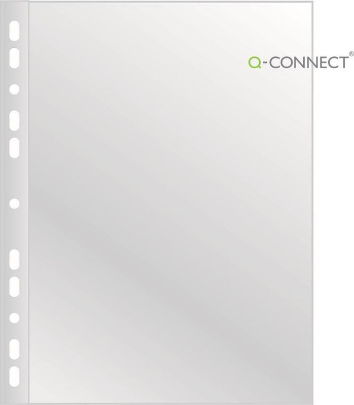 Q-Connect Koszulki A4/75µm krystaliczne 10szt.