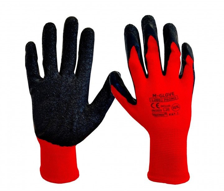 Rękawice ochronne M-GLOVE L2001 PROMO KAT.I. (12 par) - Rozmiar 10