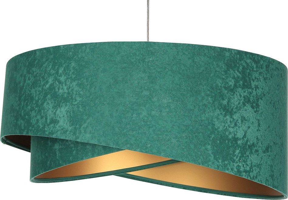 Lampa wisząca BPS KONCEPT Lampa wisząca GEMSTONE zielona/złota