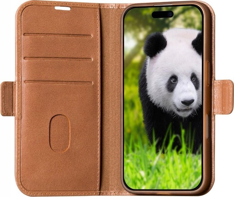 dbramante dbramante1928 Copenhagen 3 - skórzana obudowa ochronna do iPhone 16 Pro Max (tan)