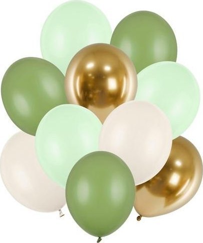 Zestaw balonów lateksowych 10szt mix