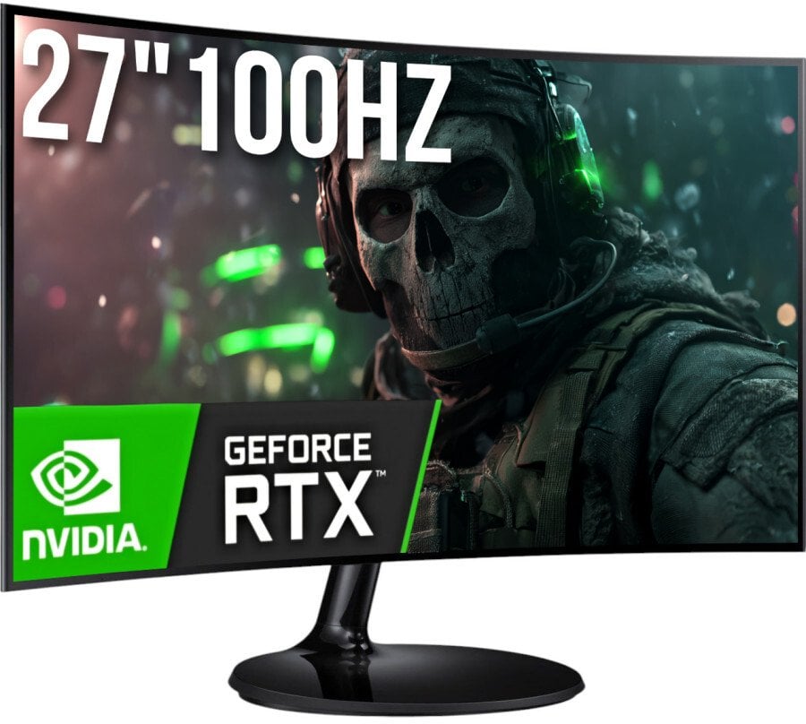 ZESTAW GAMER MASTER RYZEN 7 32GB RTX 5060 8GB +MONITOR 27" 100Hz