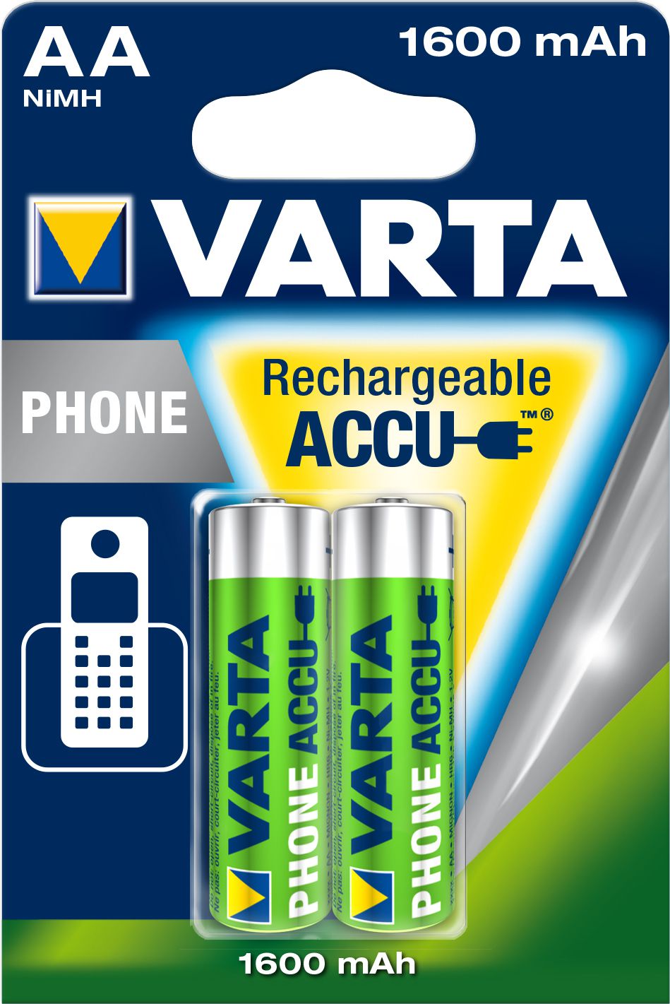 Varta Akumulator Phone AA / R6 1600mAh 2 szt.