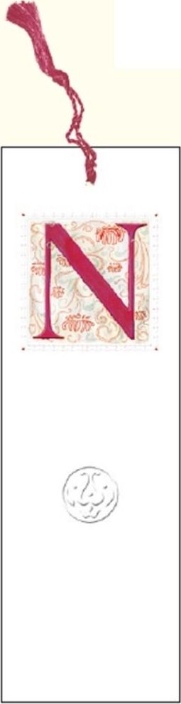 DaVinci Zakładka do książki z anagramem Litera N