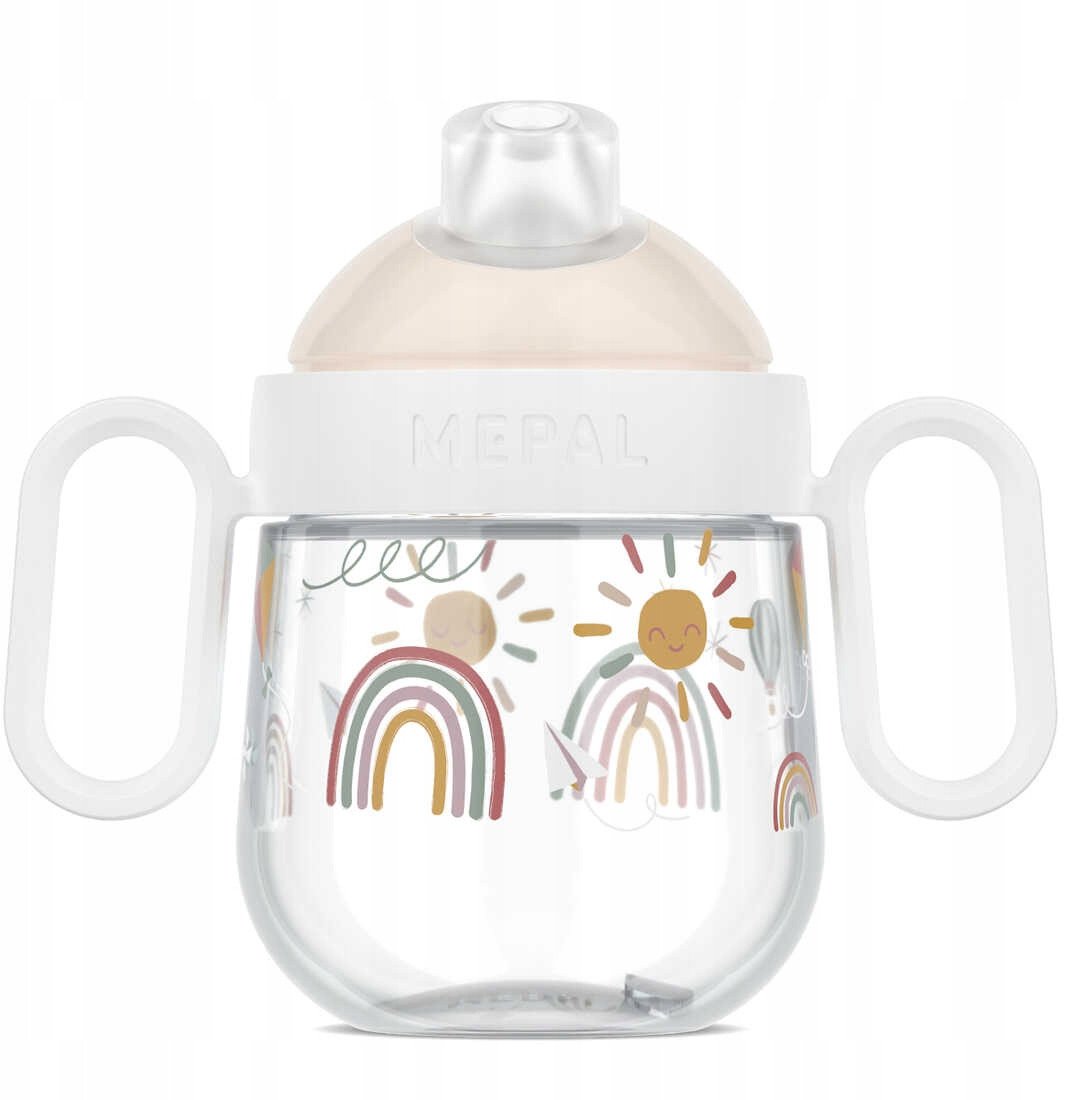 KUBEK DZIECIĘCY NIEKAPEK MIO SUNSHINE & RAINBOW 200ML 108017065245