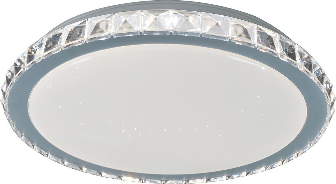 Lampa sufitowa Rabalux Plafon glamour Cressida LED 24W 4000K okrągła lampa sufitowa chrom